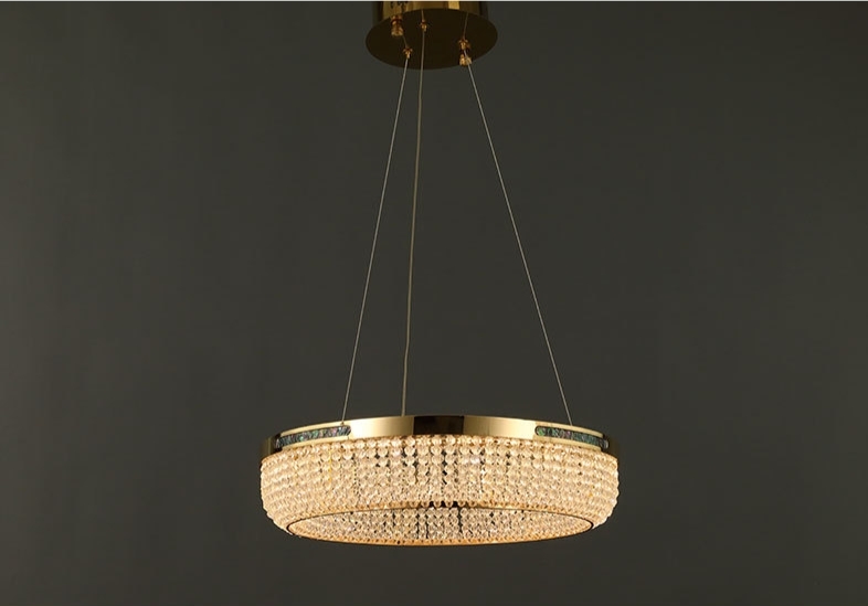 crystal LED pendant light product show 1